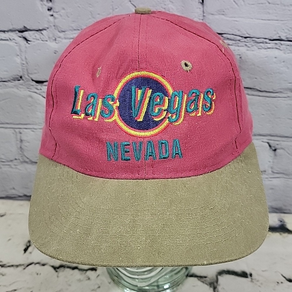 Vintage Las Vegas Nevada Dad‎ Hat Snapback Travel Souvenir Ball Cap